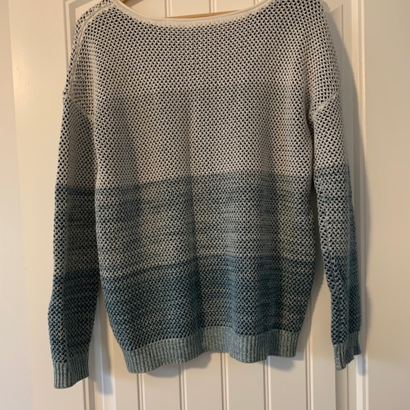 Vince Ombre Blue Crewneck - Picture 2 of 4